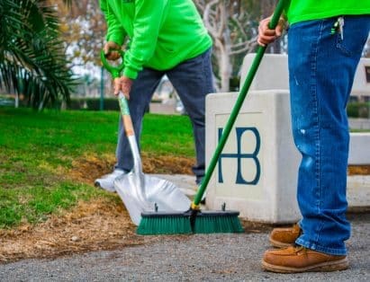 Junk Smiths Crew Sweeping