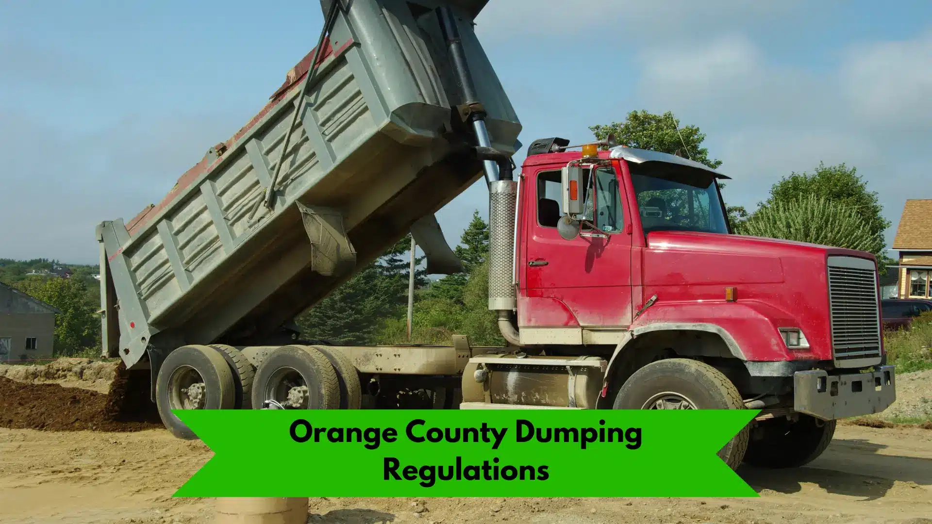 orange county's dumping regulations