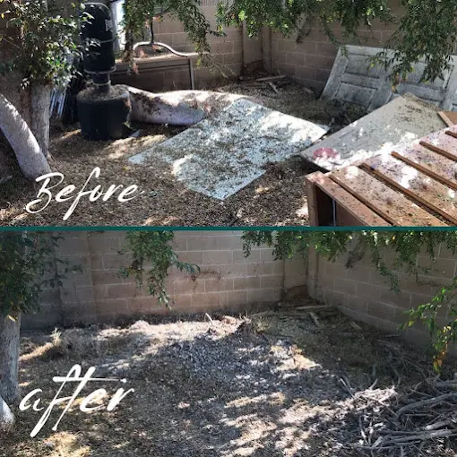 ROE Cleanout in Orange County Before and After
