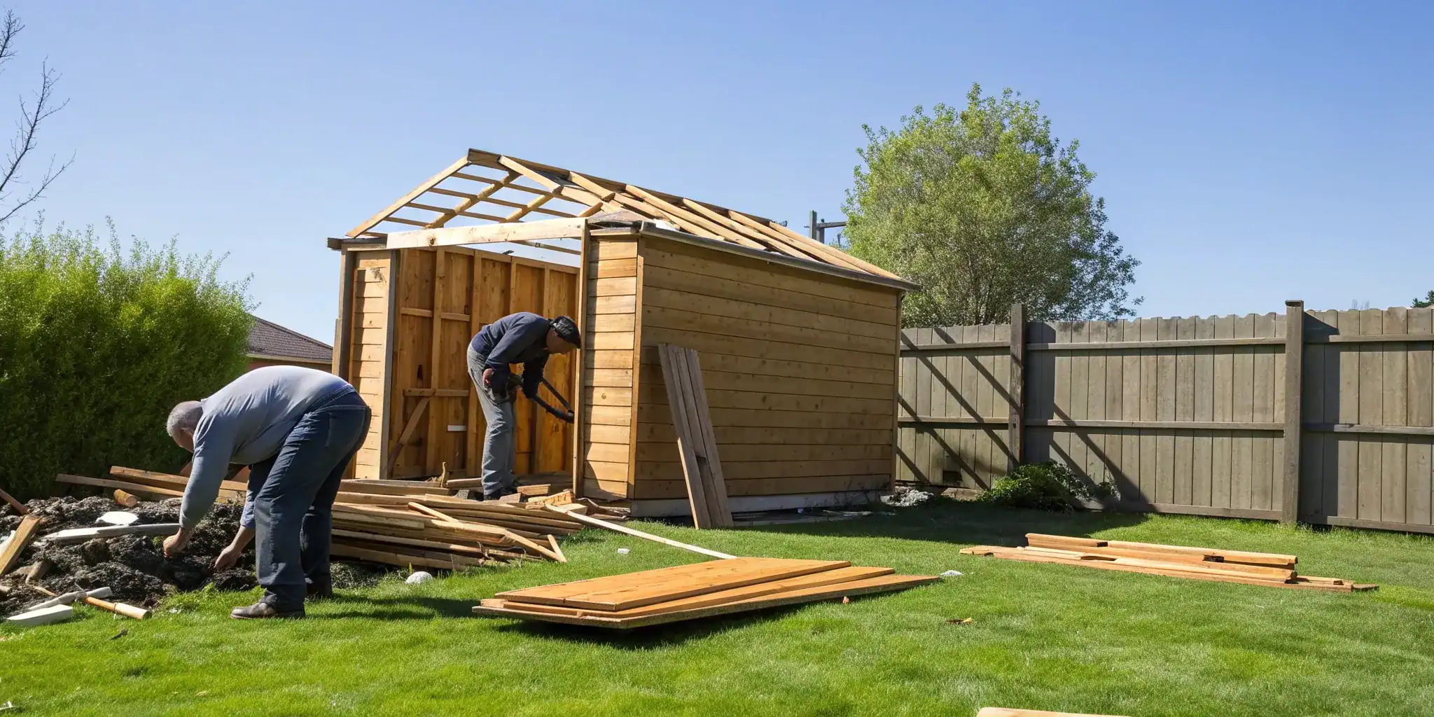 Shed Removal in Laguna Hills | Junk Smiths